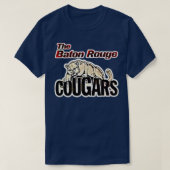 De Baton Rouge Cougars Honkbal T-shirt (Design voorkant)