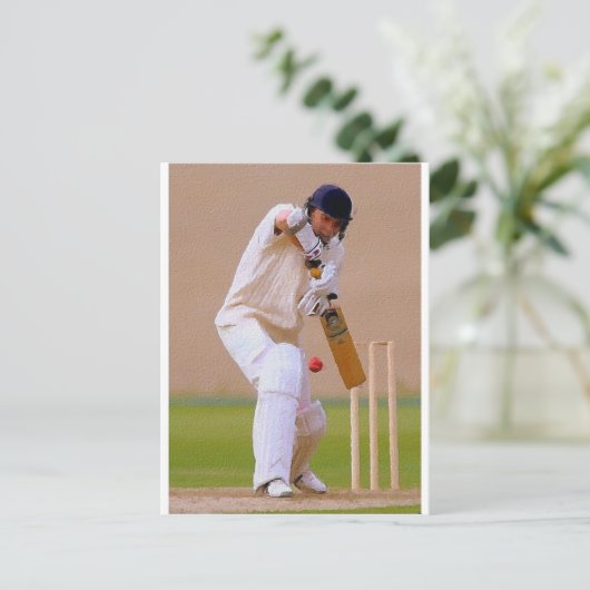 De Batsman Briefkaart (Staand voorkant)