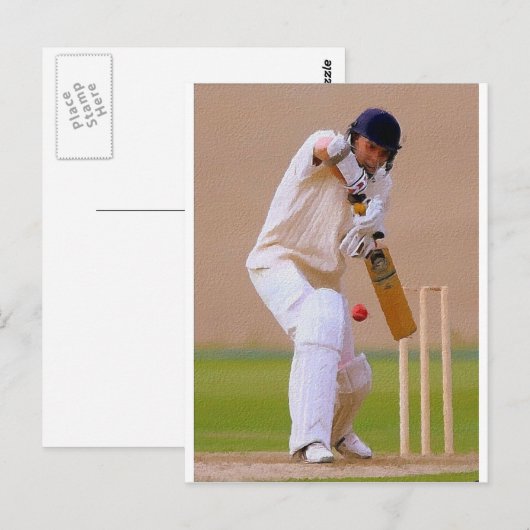 De Batsman Briefkaart (Voorkant / Achterkant)