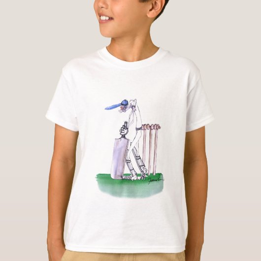 DE BATSMAN-cricket, tonienfernandes T-shirt (Voorkant)