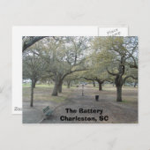 De batterij briefkaart (Voorkant / Achterkant)