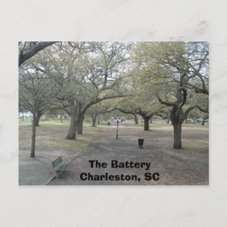 De batterij briefkaart