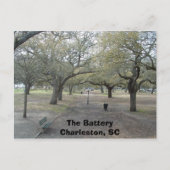 De batterij briefkaart (Voorkant)