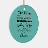 De batterij keramisch ornament (Rechts)