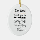 De batterij keramisch ornament (Rechts)