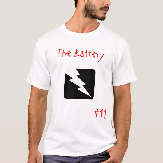 De batterij t-shirt (Voorkant)