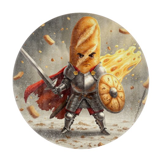 De Battle Baguette snijplank (Voorkant)