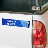 DE BATTLE BUMPERSTICKER (Op Truck)