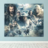 DE BATTLE VAN VIJF ARMIES™ CANVAS AFDRUK (Insitu (Houten vloer))