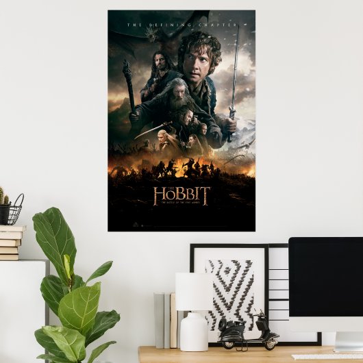 DE BATTLE VAN VIJF ARMIES™-oorlog Poster (Thuiskantoor)