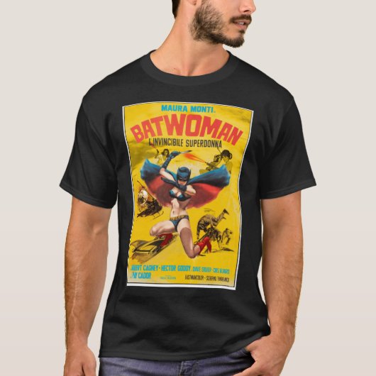 De Batwoman 1968 grappig T-shirt (Voorkant)