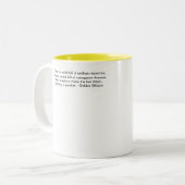 De Baub Show 15 oz koffie-Mok Tweekleurige Koffiemok (Voorkant links)