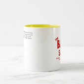 De Baub Show 15 oz koffie-Mok Tweekleurige Koffiemok (Center)