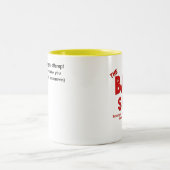 De Baub Show 15 oz koffie-Mok Tweekleurige Koffiemok (Center)