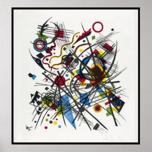 De Bauhaus-dromen van Wassily Kandinsky Poster
