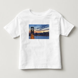 De Bay Bridge vanuit Treasure Island Kinder Shirts
