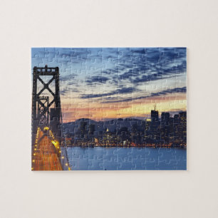 De Bay Bridge vanuit Treasure Island Legpuzzel
