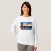 De Bay Bridge vanuit Treasure Island T-shirt (Voorkant volledig)