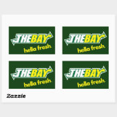 De Bay Way Rechthoekige Sticker (Vel)
