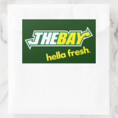 De Bay Way Rechthoekige Sticker (Tas)