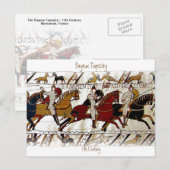 De Bayeux Tapestry a2 Briefkaart (Voorkant / Achterkant)