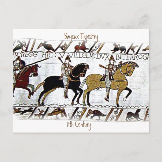 De Bayeux Tapestry a3 - Briefkaart (Voorkant)