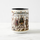 De Bayeux Tapestry: Coronatie van Harold Mok (Midden)