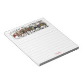 De Bayeux Tapestry Notitieblok (Schuin)