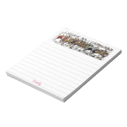 De Bayeux Tapestry Notitieblok (Linkerzijde)