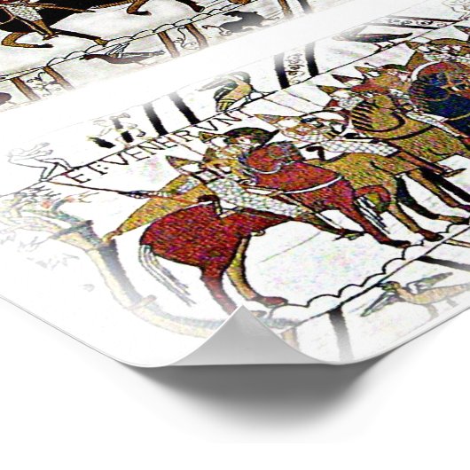 De Bayeux Tapestry Poster (Hoek)