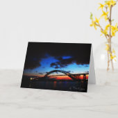 De Bayonne Bridge kaart (Gele Bloem)