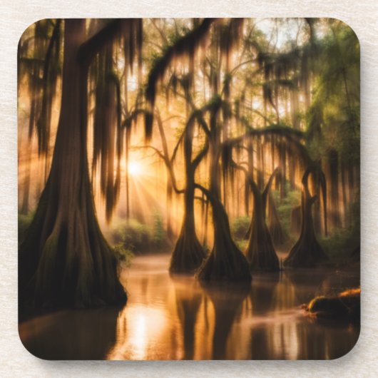 De Bayou Bier Onderzetter (Voorkant)