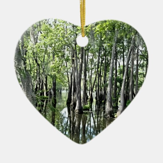 De Bayou Keramisch Ornament (Voorkant)