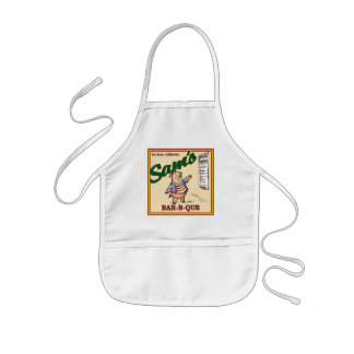 De BBQ Apron van Sam's kind Kinder Schort