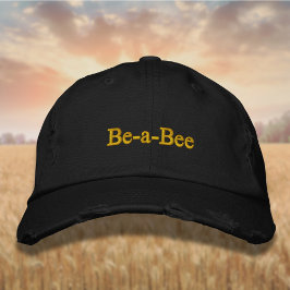 De Be-a-Bee in het geel Geborduurde Pet