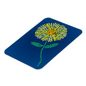 De BE-Attitudes Magneet (geel) (Linkerzijde)