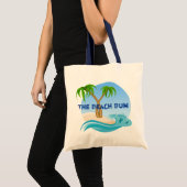 De Beach Bum Canvas tas (Voorkant (product))