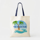 De Beach Bum Canvas tas (Voorkant)