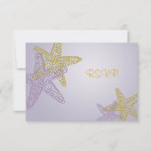 De Beach Invitaties RSVP vereisen 5x7 uitnodiginge (Voorkant)