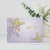 De Beach Invitaties RSVP vereisen 5x7 uitnodiginge (Staand voorkant)