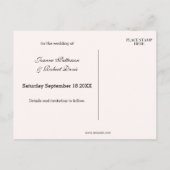 De Beach van de vuurtoren sparen het Briefkaart va (Achterkant)