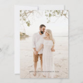 De Beach van de zomer van de Oceaan sparen de Data Kaart (Achterkant)