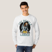 De beagle heeft aangeland t-shirt (Voorkant volledig)