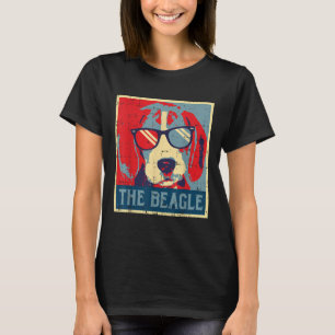 De Beagle Obama Poster  Dierenhond Hound D T-shirt