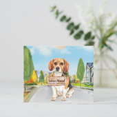 De Beagle van de begroting hebben wij de Nieuwe Be (Staand voorkant)