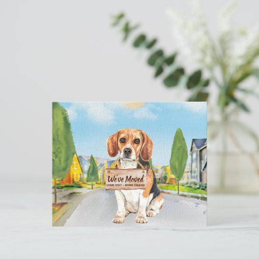 De Beagle van de begroting hebben wij de Nieuwe Be (Staand voorkant)