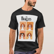 De Beagles Grafische T-shirt