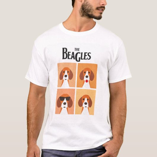 De Beagles Grafische T-shirt (Voorkant)