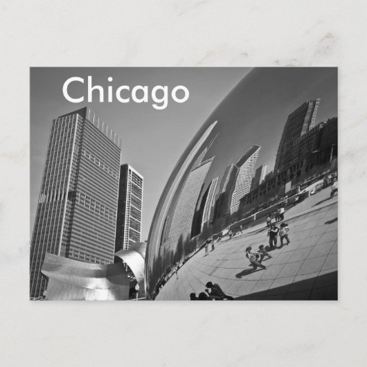 De Bean Chicago Briefkaart (Voorkant)