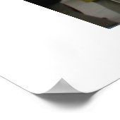 De Bean in Millennium Park Chicago Poster (Hoek)